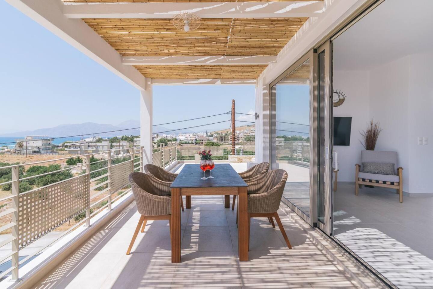 Ammokrinos Luxury Homes,150M From The Beach Kalamaki  Exterior photo