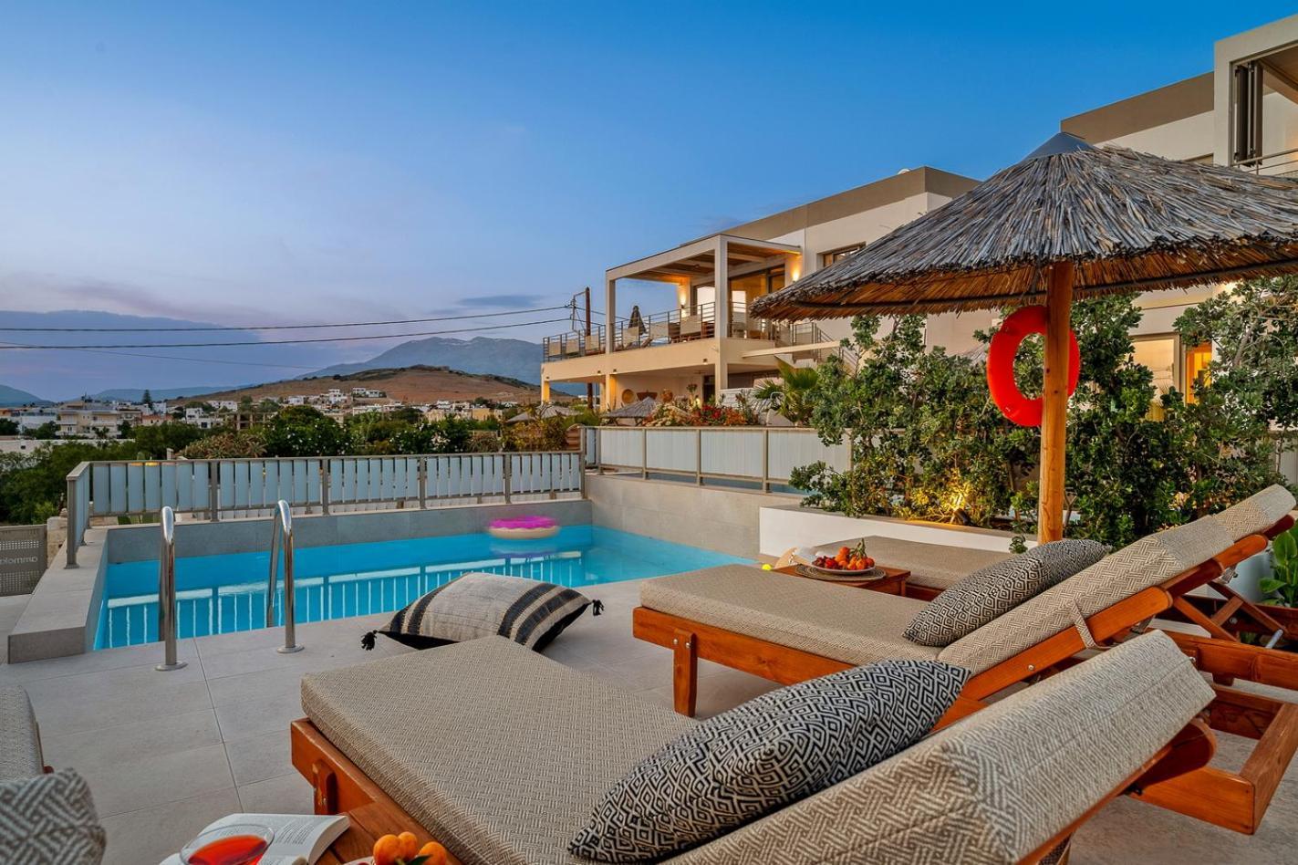 Ammokrinos Luxury Homes,150M From The Beach Kalamaki  Exterior photo